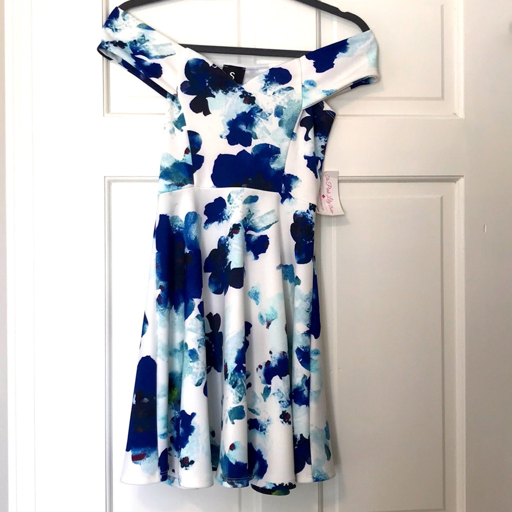 Off the shoulder dress